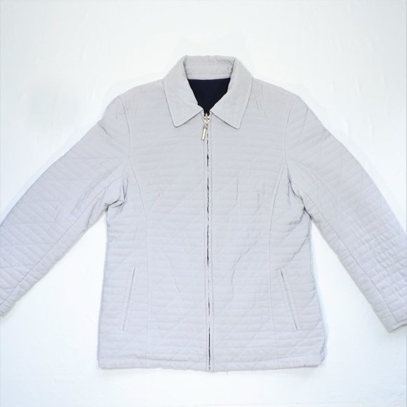 UD Reversible Womens Winter Jacket Size M Utex Design puffy quilted - Picture 3 of 12